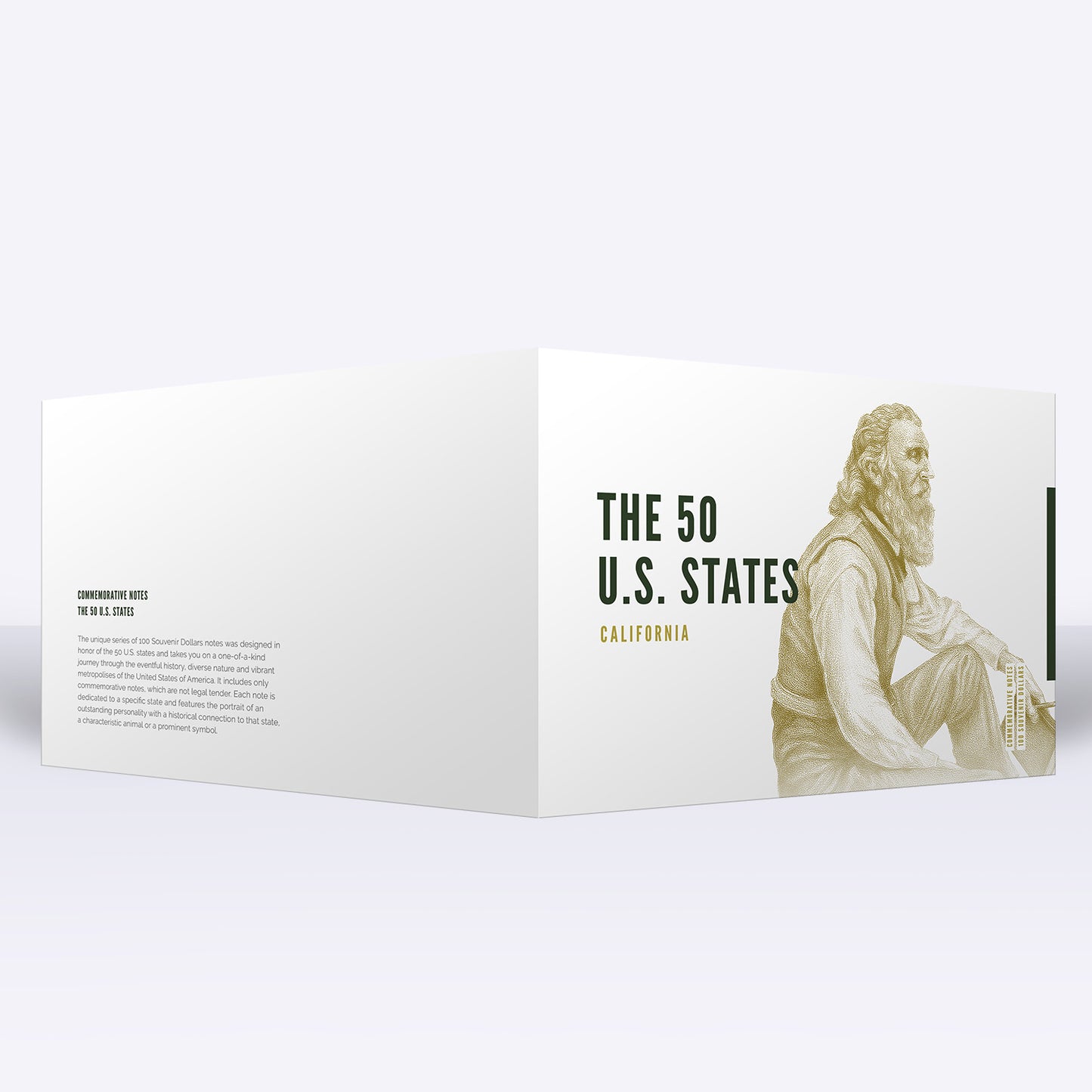 Souvenirschein 100 Dollar Kalifornien - The Golden State