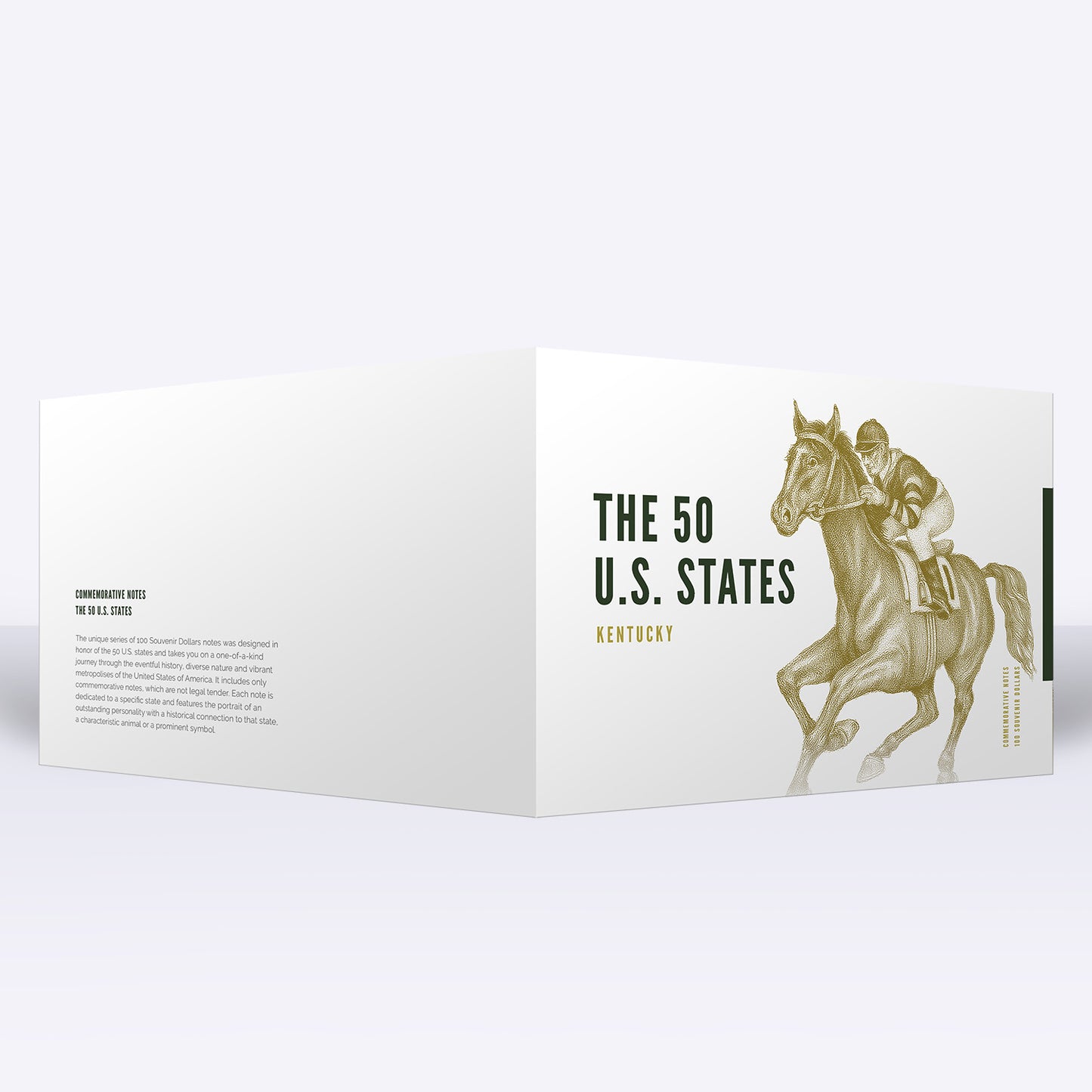 Souvenirschein 100 Dollar Kentucky - The Bluegrass State