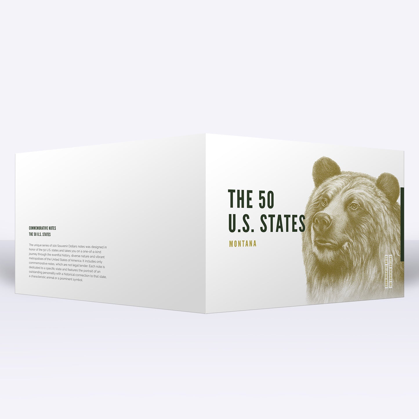 Souvenirschein 100 Dollar Montana - Das Land des großen Himmels