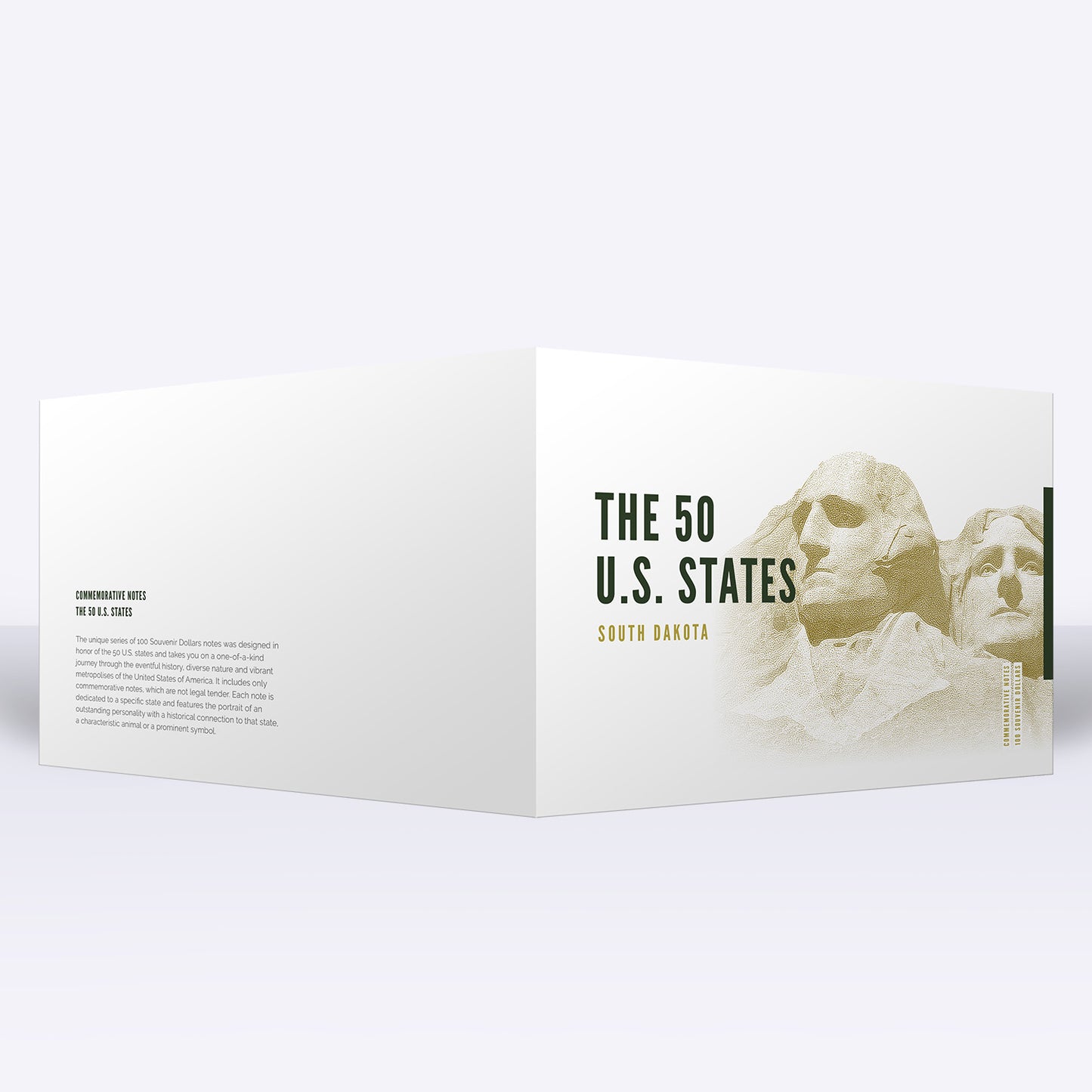 Souvenirschein 100 Dollar South Dakota - The Mount Rushmore State