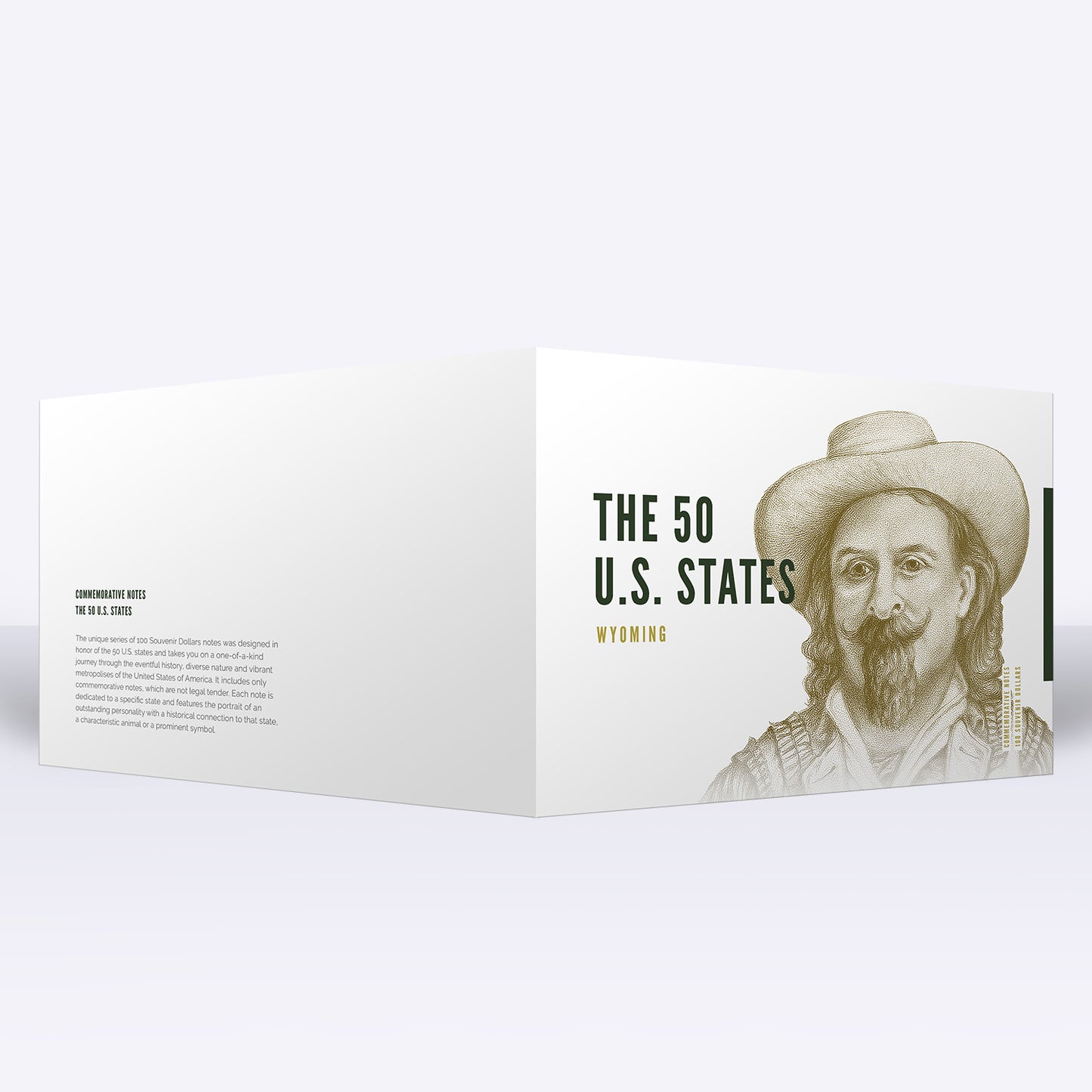 Souvenirschein 100 Dollar Wyoming - The Equality State