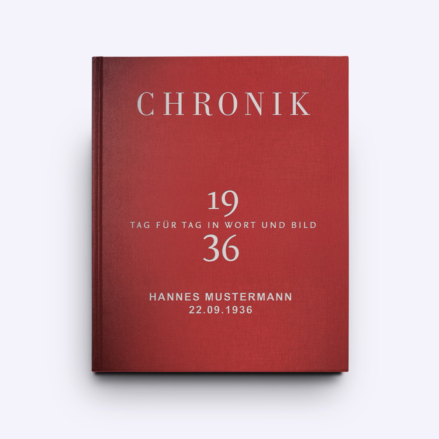Chronik Jahrgangsband 1936 - Personalisierte Jubiläumschronik