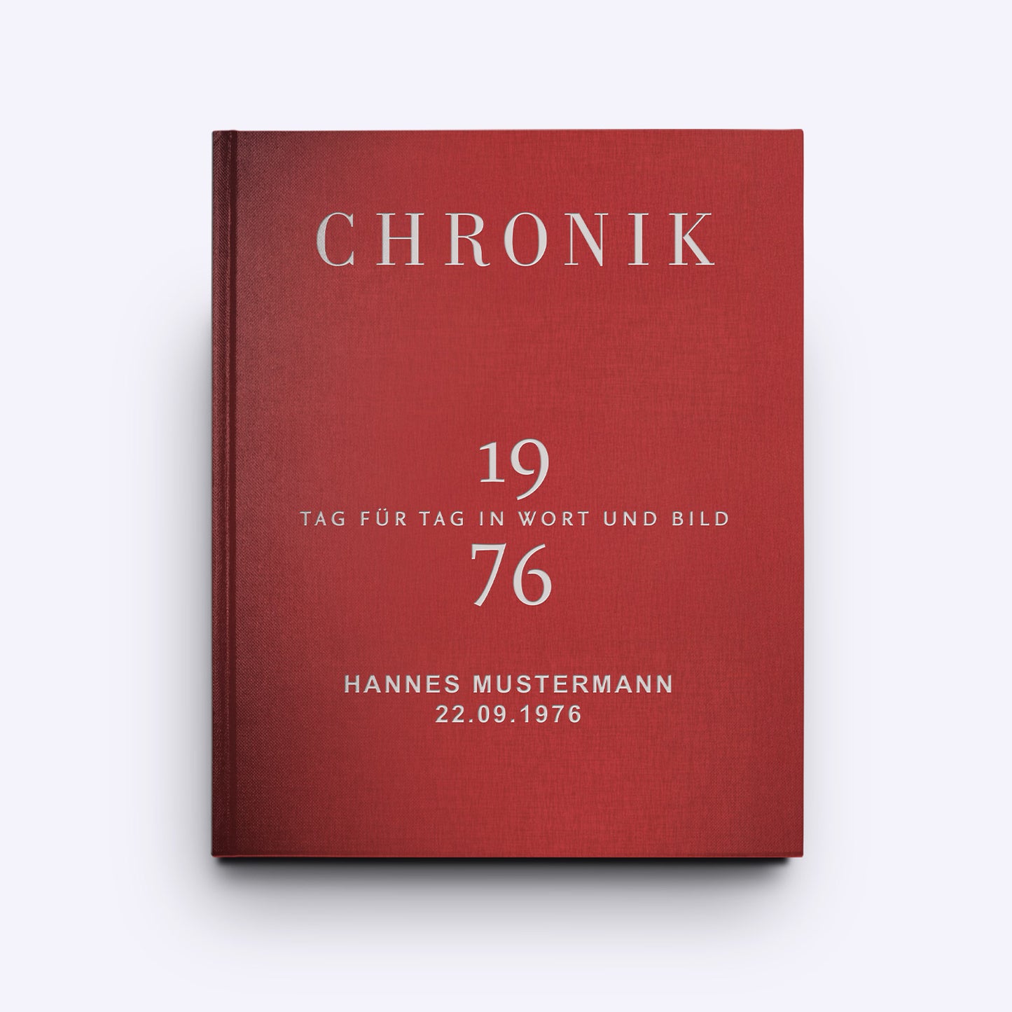 Chronik Jahrgangsband 1976 - Personalisierte Jubiläumschronik
