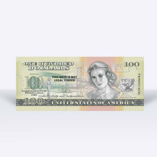 Souvenirschein 100 Dollar Pennsylvania - Der Schlussstein-Staat
